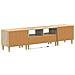 Mobile TV LED a 5 pezzi Rovere Sonoma Legno ingegnerizzato - Foto miniatura 4