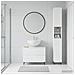 Set di Armadi da Bagno da 2 Pezzi ZWOLLE Bianco Lucido - Foto miniatura 9