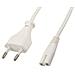 ICOC 02-NC-IT3W - Cavo alimentazione C7 a italiana 3,0 m Bianco - Foto miniatura 1