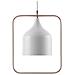 Lampada Soffitto Di Metallo Bianco Mavone - Foto miniatura 1