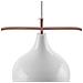 Lampada Soffitto Di Metallo Bianco Mavone - Foto miniatura 4