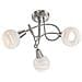 Faretto A Led Con 3 Lampadine Elliott In Nichel Opaco 54341-3 - Foto miniatura 1