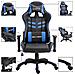 Sedia Da Gaming Blu In Similpelle - Foto miniatura 5