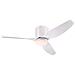 Carla Ceiling Fan, White, 117 Cm - Foto miniatura 1