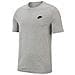 Sportswear Club T, Maglietta Uomo, Grigio (grigio Scuro Heather / Nero), M - Foto miniatura 1
