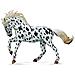 Collect A Horse Life Knabstrupper Black Leopard Mare Toy Figure - Foto miniatura 1