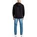 Felpa Da Uomo Con Cappuccio E Zip Graphic Nera Taglia Xl Codice 38820-0021 - Foto miniatura 2
