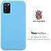 Custodia Compatibile Con Samsung Galaxy A03s In Candy Blu - Coperchio Protettivo In Silicone Tpu Flessibile - Foto miniatura 2