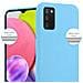 Custodia Compatibile Con Samsung Galaxy A03s In Candy Blu - Coperchio Protettivo In Silicone Tpu Flessibile - Foto miniatura 5