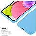 Custodia Compatibile Con Samsung Galaxy A03s In Candy Blu - Coperchio Protettivo In Silicone Tpu Flessibile - Foto miniatura 6