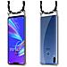 Catena Di Telefoni Cellulari Compatibile Con Asus Zenfone Max M2 In Nero Argento - Coperchio Protettivo In Silicone Con Anelli D'argento, Cinturino In Corda E Custodia Staccabile - Foto miniatura 8