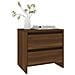 Comodini 2 pz Rovere Marrone 45x34,5x44,5 cm in Truciolato - Foto miniatura 8