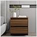Comodini 2 pz Rovere Marrone 45x34,5x44,5 cm in Truciolato - Foto miniatura 9
