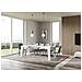 Tavolo Allungabile 90x130/390 Cm Naxy - Bianco Frassino - Foto miniatura 3