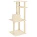 Albero Per Gatti Con Tiragraffi In Sisal Crema 123 Cm - Foto miniatura 4
