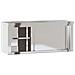 Mobile Cucina Da Parete Con Ante Scorrevoli In Acciaio Inox - Foto miniatura 4