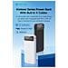 Power Bank serie Kintone con 4 cavi integrati 10000 mAh Nero - Foto miniatura 1