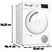 Asciugatrice WTH83208II AutoDry 8 Kg Classe E a Condensazione con Pompa di Calore - Foto miniatura 7
