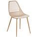 Set Di 4 Sedie Montello Beige - Foto miniatura 5