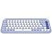 POP Icon Keys tastiera Universale Bluetooth QWERTY US International Lillà, Bianco - Foto miniatura 2