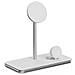 Supporto Di Ricarica Wireless Qi2 3-in-1 15w Compatto E Stabile, Bianco - Foto miniatura 2