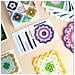 Toppe All'uncinetto Granny Square - Set Da 20 Pezzi Per Lavoretti Fai-da-te - Foto miniatura 3