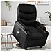 Poltrona Alzapersona Massaggiante Elettrica Nera in Similpelle - Foto miniatura 2
