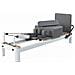 Macchina Pilates Reformer Bianca In Alluminio Leggera E Versatile - Foto miniatura 1