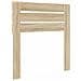 Testiera con testiera Rovere Sonoma 75 cm Legno multistrato - Foto miniatura 6