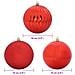 Set di Palle di Natale 15 pcs Rosso Plastica - Foto miniatura 5