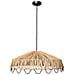 Lampadario Arenal Vimini Naturale - Foto miniatura 3