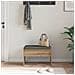 Panca per ingresso Rovere artigianale 63 x 38 x 40 cm - Foto miniatura 4