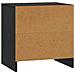 Armadio da Notte Rovere Nero 45 x 34 x 44,5 cm - Foto miniatura 6