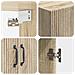 Set di armadi 2 pcs Rovere Sonoma 66 x 34,5 x 87 cm - Foto miniatura 7