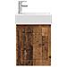Mobile bagno con rubinetto Legno antico 45,5 x 22,5 x 84 cm - Foto miniatura 5