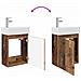 Mobile bagno con rubinetto Legno antico 45,5 x 22,5 x 84 cm - Foto miniatura 9