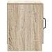 Armadio da Notte 2 pcs Rovere Sonoma 43 x 34,5 x 47 cm - Foto miniatura 6