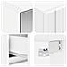 Set di mobili per il bagno 4 pcs Bianco - Foto miniatura 4