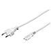 ICOC 02-NC-IT5W - Cavo alimentazione C7 a italiana 5,0 m Bianco - Foto miniatura 2