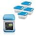 Contenitore per Alimenti Quadrato 4 Pezzi - Foto miniatura 1