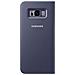 Led View Cover Custodia per Galaxy S8 Plus colore Viola - Foto miniatura 2