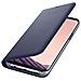 Led View Cover Custodia per Galaxy S8 Plus colore Viola - Foto miniatura 4