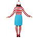 Costume Da Donna Dov'è Wally? Medium - Foto miniatura 3