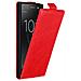 Custodia Compatibile Con Sony Xperia Xa1 In Rosso Mela - Coperchio Protettivo In Design Flip Con Chiusura Magnetica - Foto miniatura 4