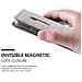 Custodia Compatibile Con Xiaomi Redmi Note 4 In Grigio Chiaro Marrone - Coperchio Protettiva Con Chiusura Magnetica, Funzione Stand E Tasca Per Le Carte - Foto miniatura 4