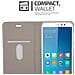 Custodia Compatibile Con Xiaomi Redmi Note 4 In Grigio Chiaro Marrone - Coperchio Protettiva Con Chiusura Magnetica, Funzione Stand E Tasca Per Le Carte - Foto miniatura 5