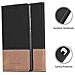 Custodia Compatibile Con Huawei P8 In Nero Marrone - Coperchio Protettiva Con Chiusura Magnetica, Funzione Stand E Tasca Per Le Carte - Foto miniatura 4