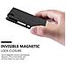 Custodia Compatibile Con Huawei P8 In Nero Marrone - Coperchio Protettiva Con Chiusura Magnetica, Funzione Stand E Tasca Per Le Carte - Foto miniatura 8