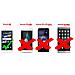 Custodia Compatibile Con Huawei P8 In Nero Marrone - Coperchio Protettiva Con Chiusura Magnetica, Funzione Stand E Tasca Per Le Carte - Foto miniatura 2