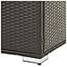 Bauletto In Rattan Marrone 155 X 75 Cm Modena - Foto miniatura 16